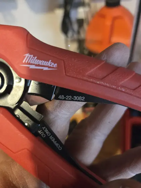 Milwaukee cable crimper