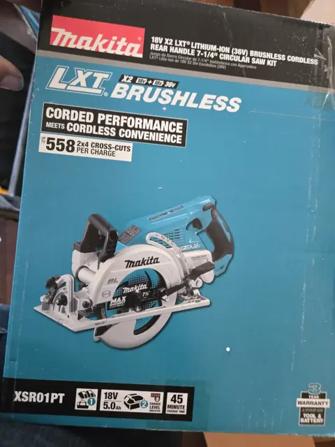 Makita 18V LXT brushless circular saw