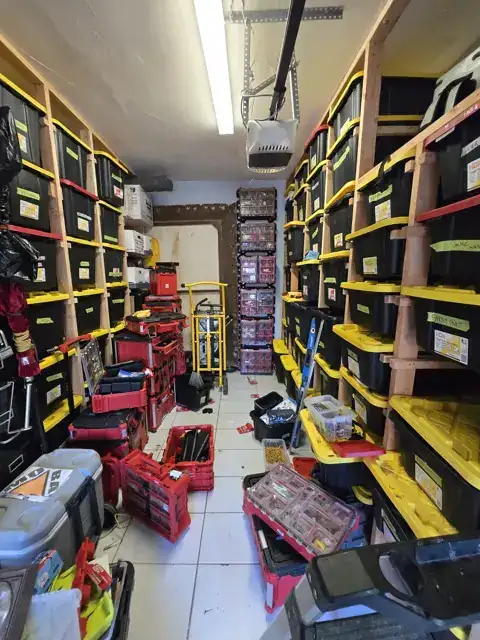 The tool room aisle