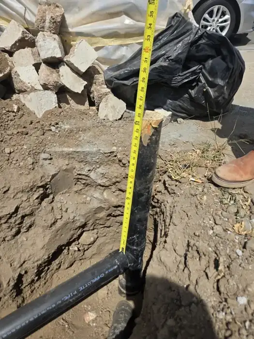 Sewer line repair