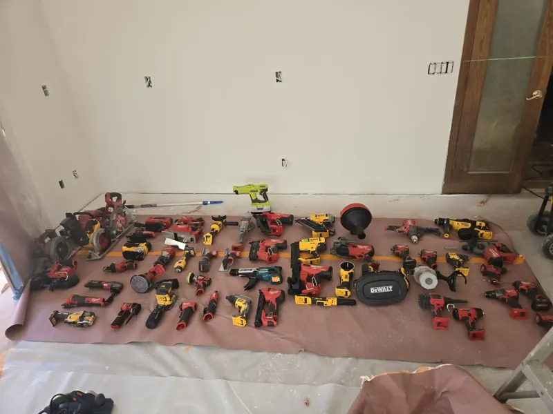 Every tool we own, laid out