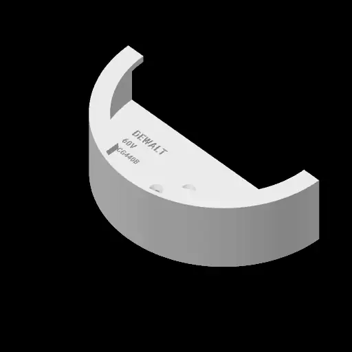 Our DeWalt DCG440B guard hanger (print preview)