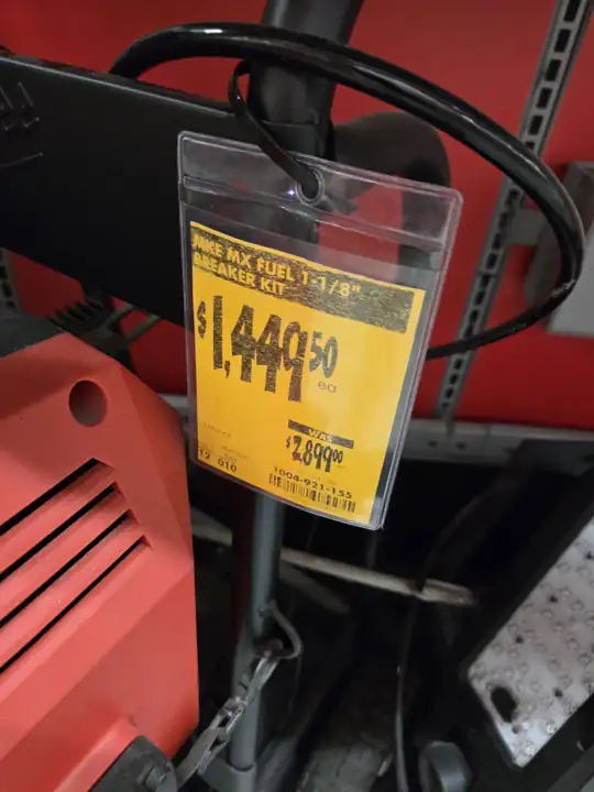MX FUEL breaker kit marked down to $1,449.50