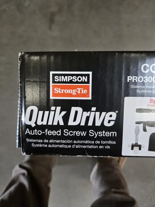 Simpson Strong-Tie Quik Drive PRO300S auto-feed screw system